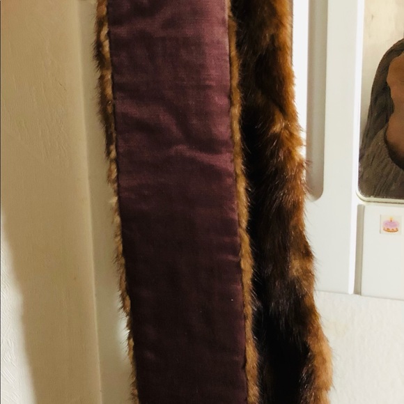 NEW Real piece mink scarf - Picture 4 of 4